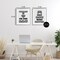 Stupell Industries Black & White Gamer Quotes 2pc Framed Print Under Glass Set, design by Marcus Prime